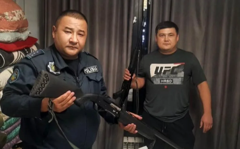 Контроль за оборотом оружия усилили в Шымкенте