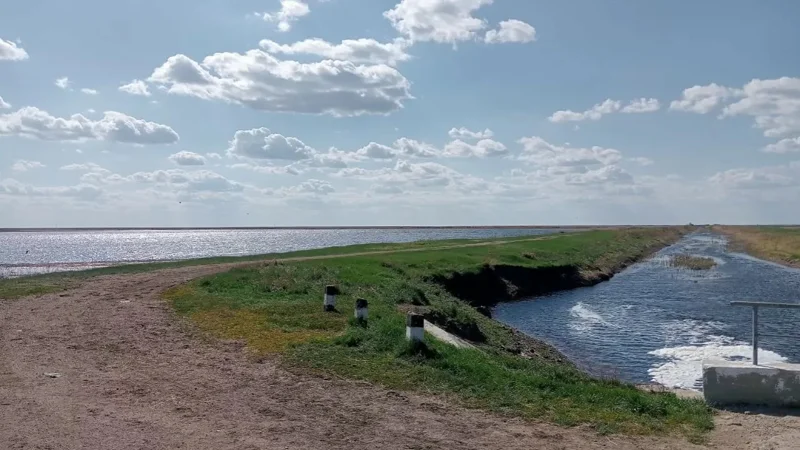 В этом году в лиманы Акколь-Жайылма направили 115 млн кубометров воды
