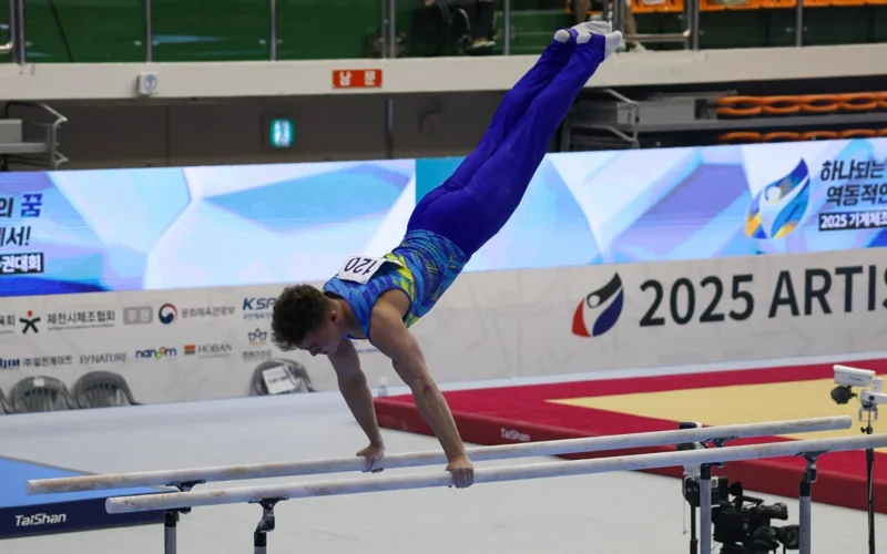 Sporttyq gımnastıkadan Nurtań Ydyrysov jasóspirimder arasynda Azııa chempıony boldy