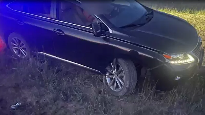 20-минутную погоню устроил житель столицы в Акмолинской области