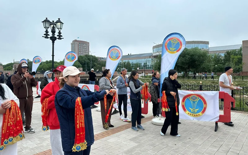 Легкоатлетический забег «BAIQONYR RUN» прошел в Астане