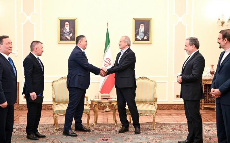 Kazakhstan, Iran reaffirm commitment to comprehensive strengthening of bilateral ties Kazakhstan, Iran