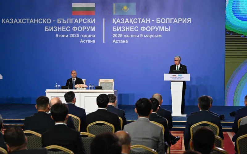 Касым-Жомарт Токаев пригласил болгарские компании изучить возможности МФЦА