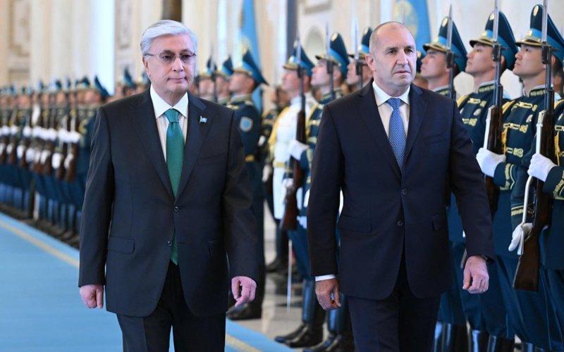Bulgaria ready to strengthen cooperation with Kazakhstan in transport, energy and education — President of Bulgaria Kassym-Jomart Tokayev and Rumen Radev