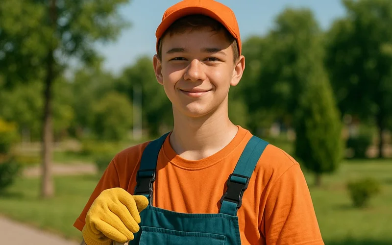 Оқушы жазғы жұмыс