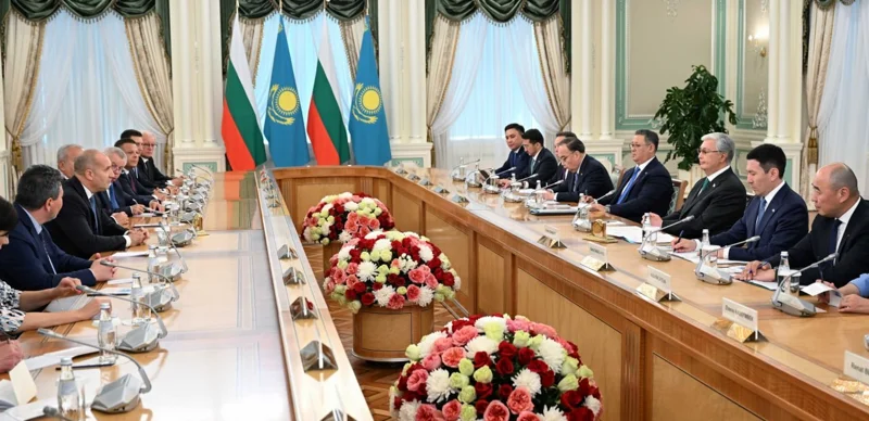 Қазақстан Болгарияны стратегиялық маңызы бар серіктес ретінде қабылдайды