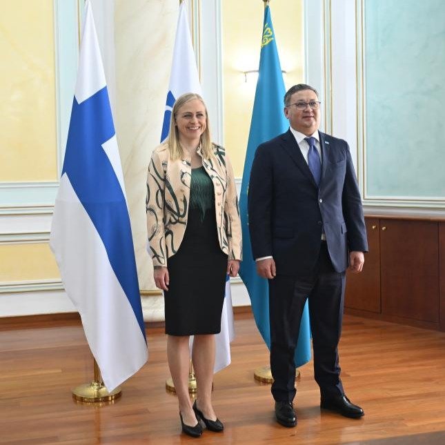Kazakhstan, Finland confirm commitment to constructive engagement and strengthening cooperation within OSCE Kazakhstan, Finland