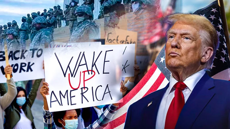 США протесты