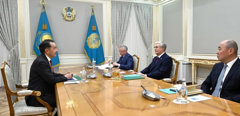 Касым-Жомарт Токаев принял председателя Коллегии ЕАЭС