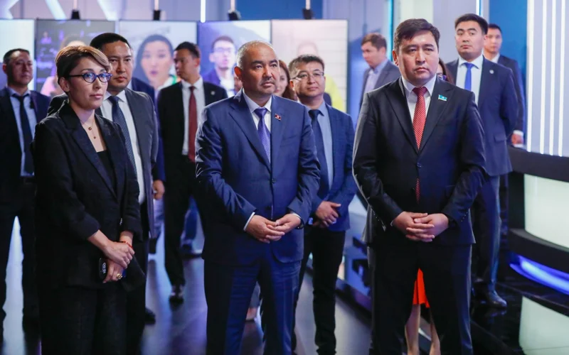 Қырғызстан Парламентінің төрағасы ҚР Президенті Телерадиокешенінде болды