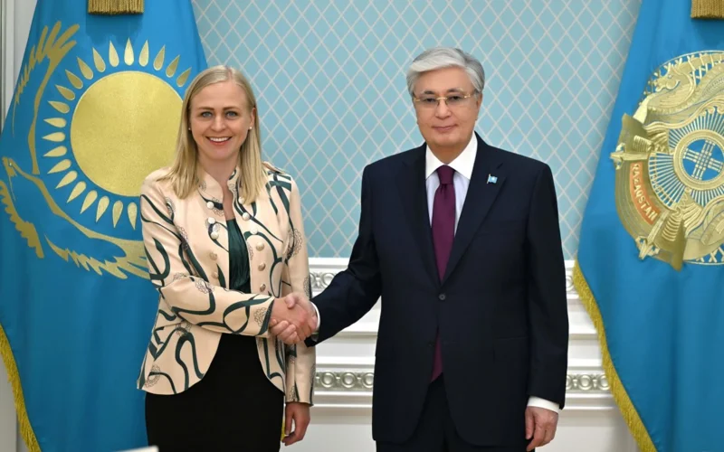 Глава государства принял действующего председателя ОБСЕ Элину Валтонен 