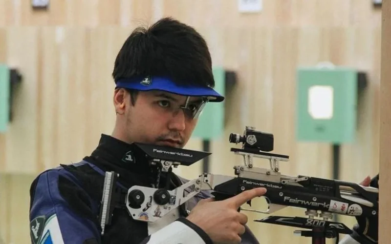 Kazakh Satpayev ranks among Top 10 at ISSF World Cup Rifle / Pistol
