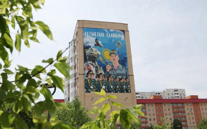 Astanada «Ulttyq ulan — el aıbyny» patrıottyq muraly ashyldy 