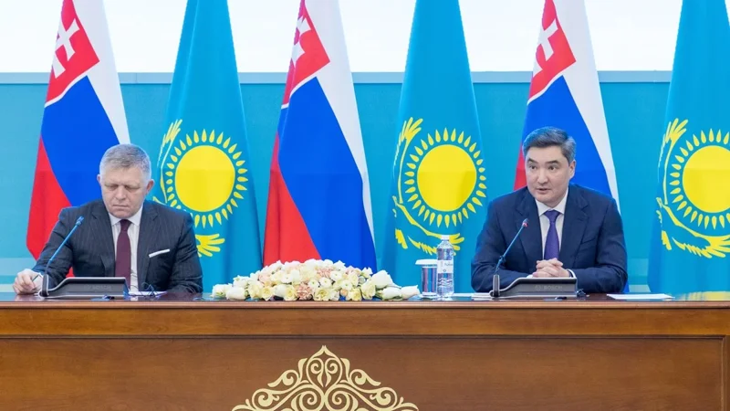 Commodity turnover between Kazakhstan and Slovakia grows by 46%