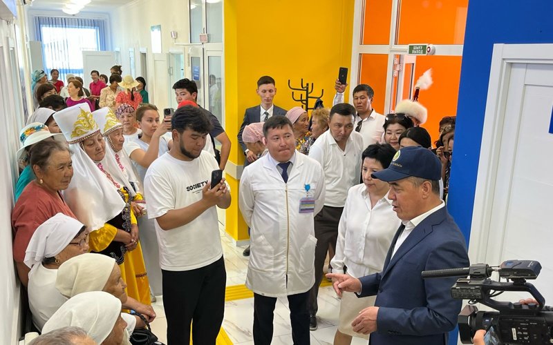 Новый медпункт открылся в селе Конеккеткен в ЗКО Новый медпункт открылся в селе Конеккеткен в ЗКО
