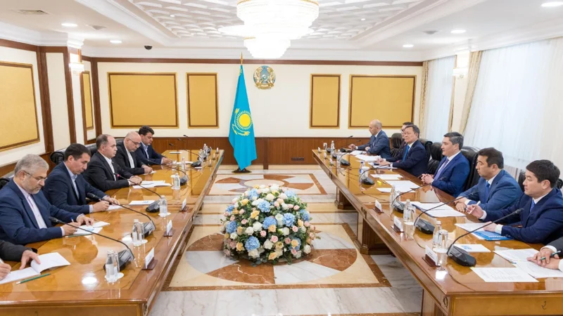 Товарооборот между Казахстаном и Ираном превысил $340 млн