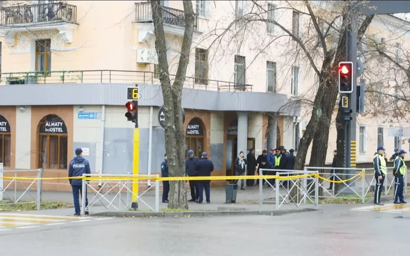 пожар в хостеле Алматы