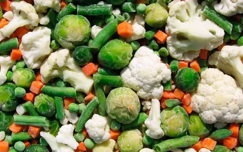 Frozen vegetables