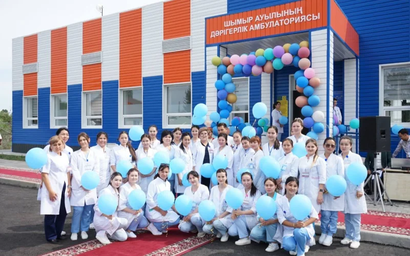 Два медицинских объекта ввели в эксплуатацию в области Жетысу