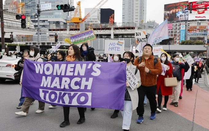 Women's March in Tokyo