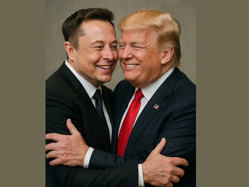 Elon Musk and Donald Trump