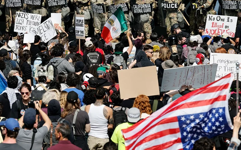 митинги, США