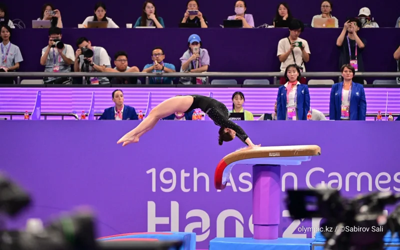 Kazakhstan’s Yasinskaya storms into two finals at Asian Artistic Gymnastics Championships