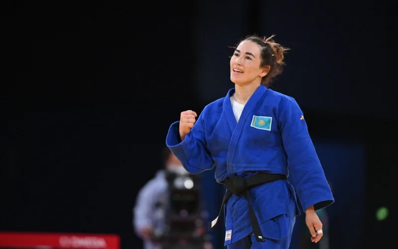 Abiba Abuzhakynova secures 1st win at IJF World Judo Championships in Budapest
