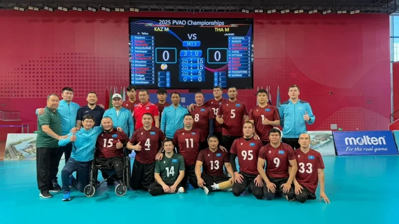 Қазақстандық параволейболшылар алғаш рет Азия чемпионы атанды