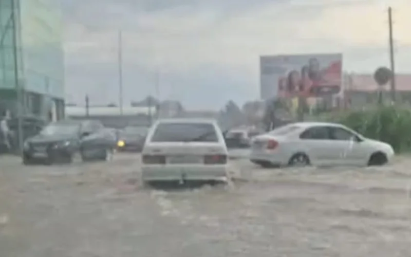 ливень, Кокшетау