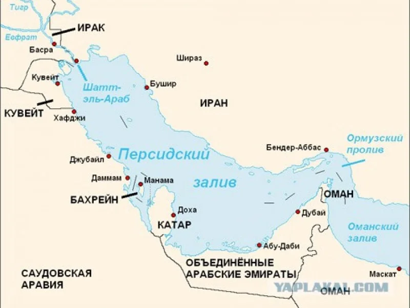 Иран рассматривает возможность перекрытия Ормузского пролива после атак Израиля