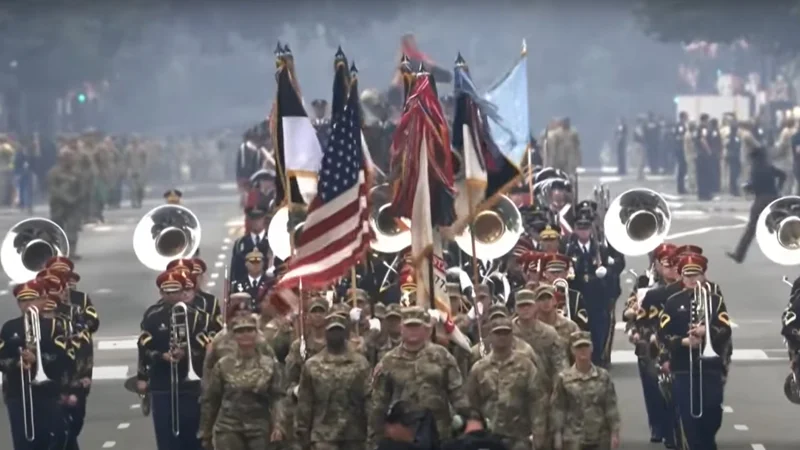 военный парад в Вашингтоне