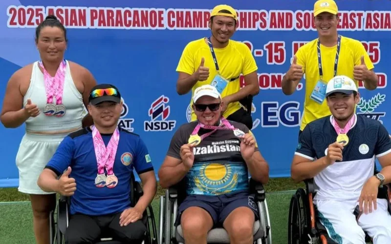 Пара каноэдан Азия чемпионатында Қазақстан құрамасы 10 медаль алды