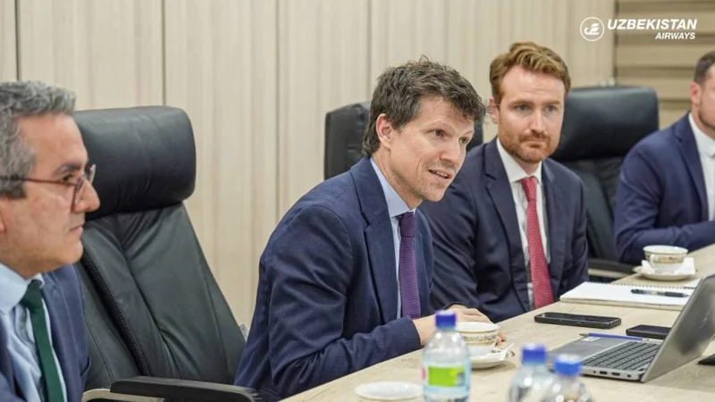 Uzbekistan Airways and Airbus discuss cooperation issues