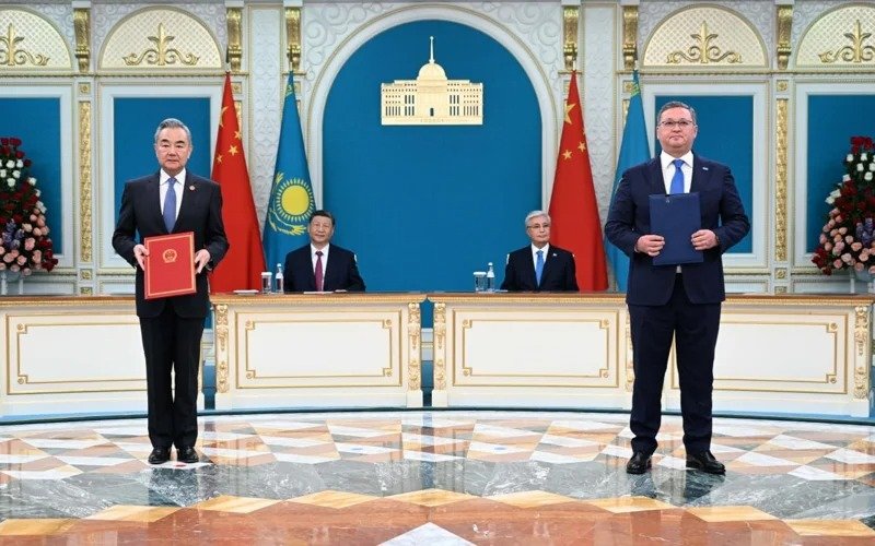 President Kazakhstan, China sign 24 documents following talks in Astana