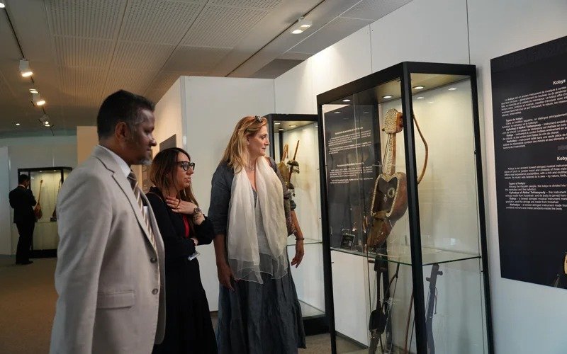 Exhibition honoring Nurgissa Tlendiyev unveils in Paris Exhibition honoring Nurgissa Tlendiyev unveils in Paris