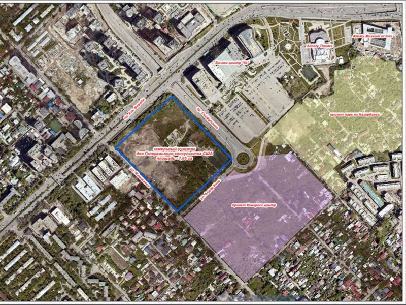 Генконсульство США в Алматы разместят рядом с новым Конгресс-центром: озвучены детали Генконсульство США в Алматы разместят рядом с новым Конгресс-центром: озвучены детали