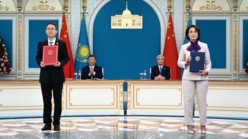 Қазақстан мен Қытай 24 үкіметаралық келісімге қол қойды Қазақстан мен Қытай 24 үкіметаралық келісімге қол қойды