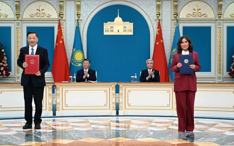 Kazakh President’s TV and Radio Complex, CMG announce new project Silk Way Star
