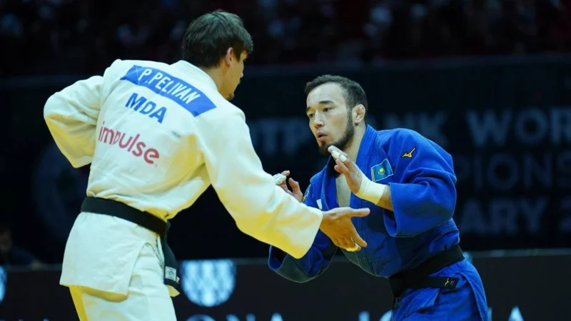 Абылайхан Жұбаназар дзюдодан әлем чемпионатын сәтті бастады