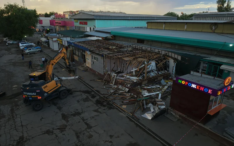 Алматыда «Арыстан» базары сүріліп жатыр 