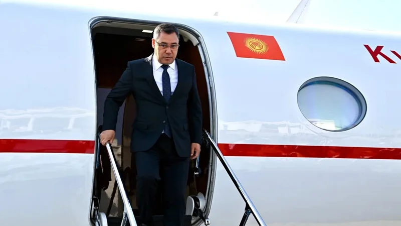 Kyrgyz President Sadyr Zhaparov arrives in Astana for II Central Asia – China Summit