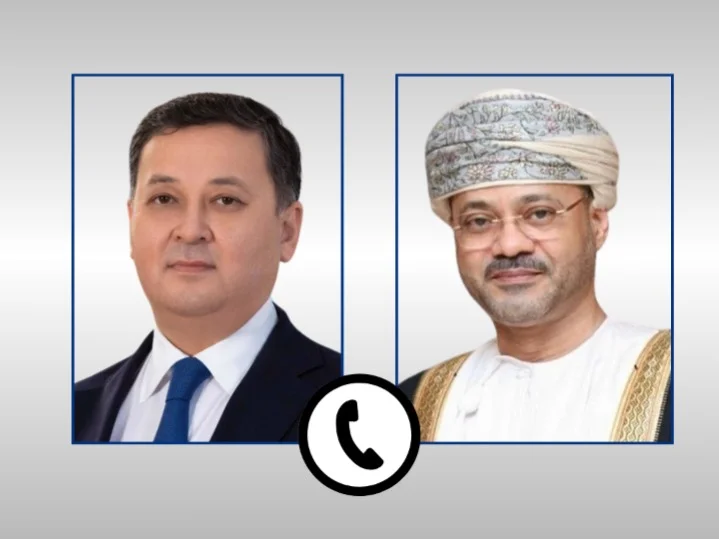 Kazakh, Omani FMs discuss cooperation over phone