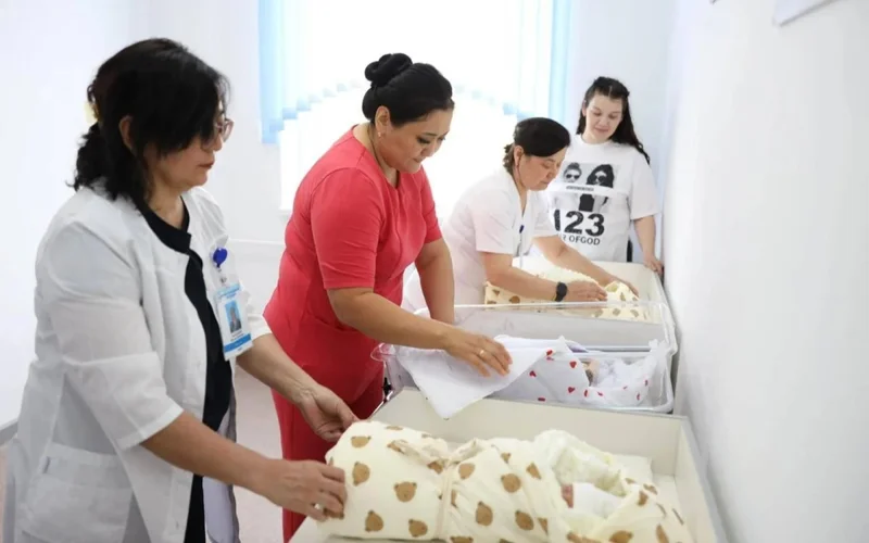 Triplets born in Aktobe region