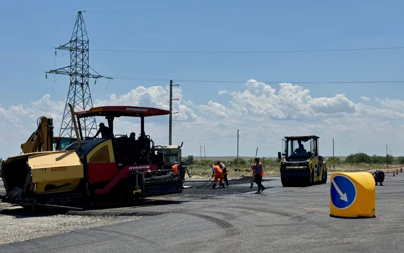 Balqash kóline aparatyn joldyń qurylysy bıyl aıaqtalady