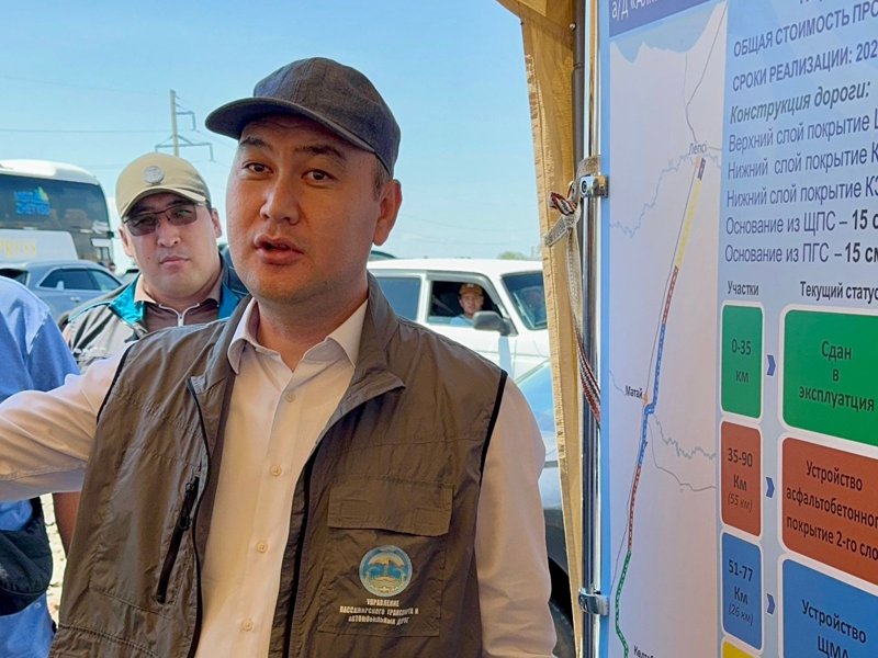 Балқаш көліне апаратын жолдың құрылысы биыл аяқталады Балқаш көліне апаратын жолдың құрылысы биыл аяқталады