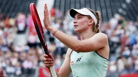 Rybakina secures 1st win at Berlin Tennis Open 2025