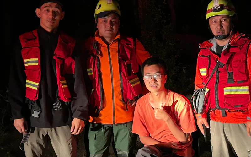 Туриста из Китая спасли в горах Алматы