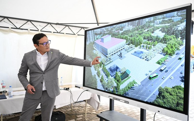 Әуезов театрын жаңарту жұмыстары қашан аяқталады Әуезов театрын жаңарту жұмыстары қашан аяқталады