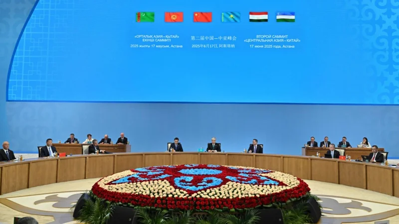 Касым-Жомарт Токаев обозначил приоритеты сотрудничества Центральной Азии и Китая